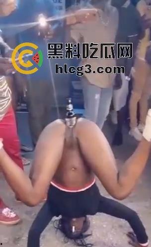斯达黎加黑妹『 CARLOS』国庆日聚会现场 当众脱光表演阴道插啤酒瓶热舞-5